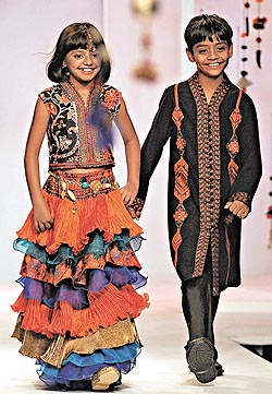 Rubina and Azar fashion show