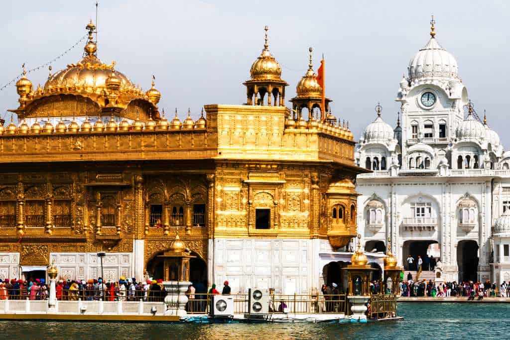 The Golden temple in Amritsar