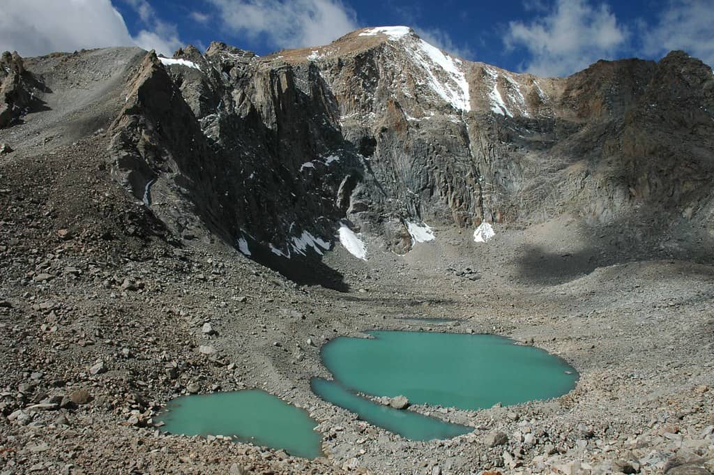 Gauri Kund after Dolma Pass along the Kailash pilgrimage trail