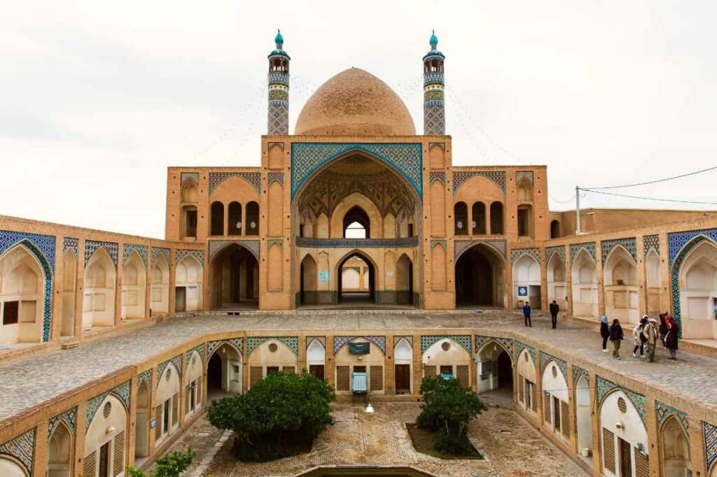 Agha Bozorg mosque in Kashan