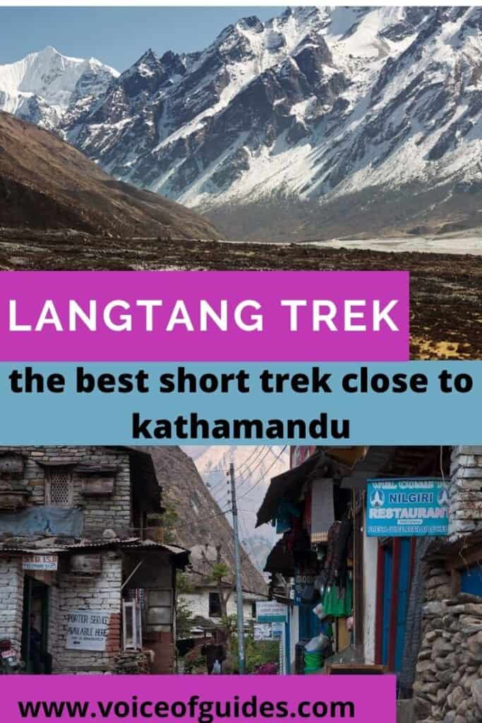 You look for a great trekking route close to Kathmandu? The best option is to go to Langtang valley where you can have a short or trek or you can extend it with the Tamang heritage, Helambu, Gosainkunda