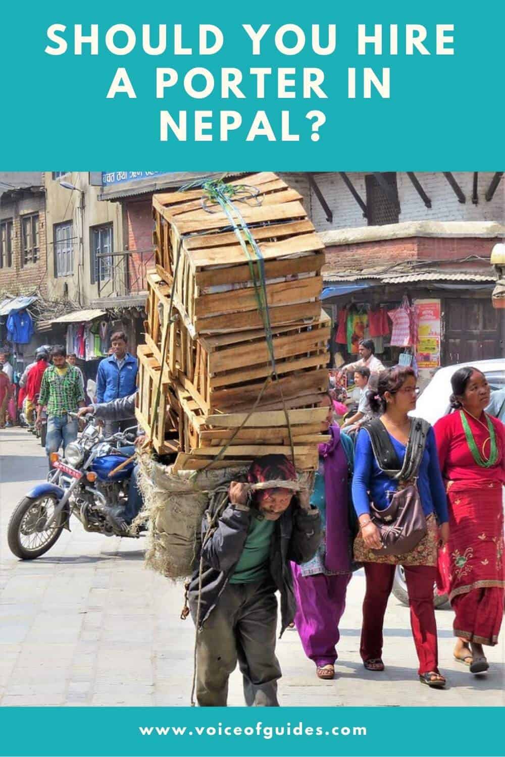 If you plan to go trekking in Nepal you may think about whther you should hire a porter or a guide. Hiring a good porter is decisive. Please find a summary about the costs and tips, where o hire a good porter, hiring female porter, and learn about the life of porters #hire a porter in Nepal #life of porters in Nepal #female portersr