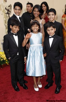 Slumdogmillionaire children protagonists in Hollywood, Rubina Ali played Latika in Slumdog Millionaire