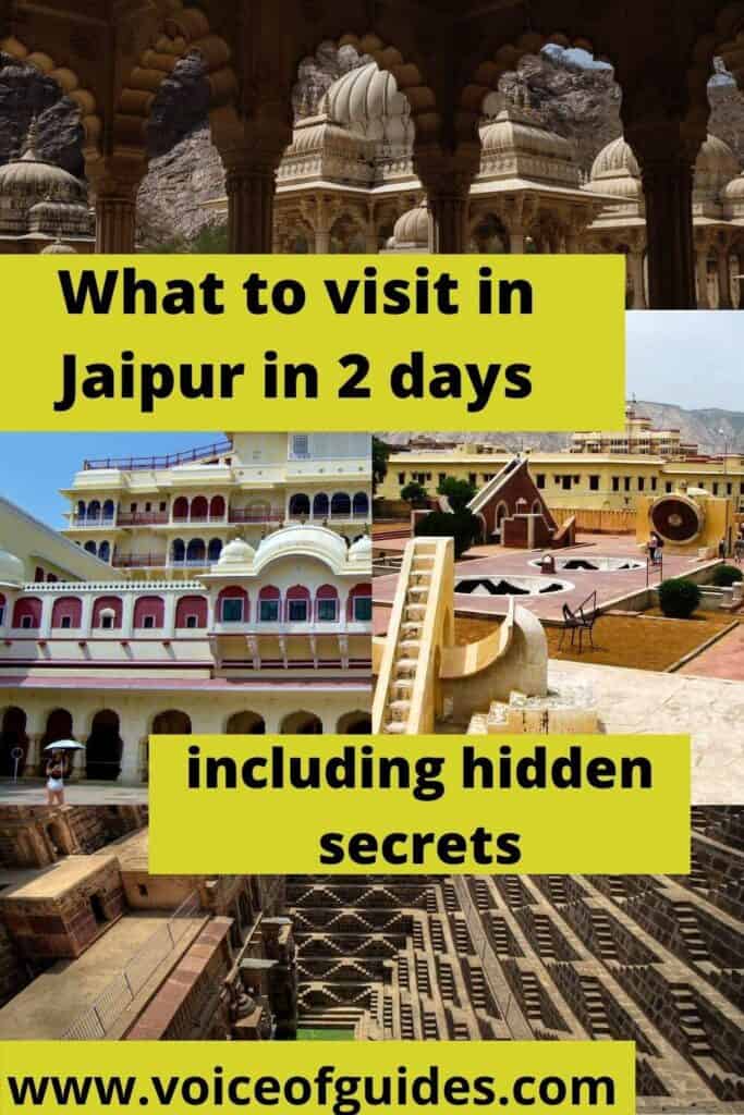 Here is the ultimate guide for the places to visit in and near Jaipur in 2 days. The best places to visit, what to at night, practical advices, shopping in Jiapur and the story of the Jaipur royal family. #Jaipur # Golden Triangle India # 2 days in Jaipur # pink city places to visit
