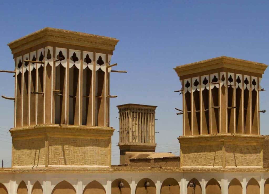 windtowers (badgir), desert architecture in yazd
