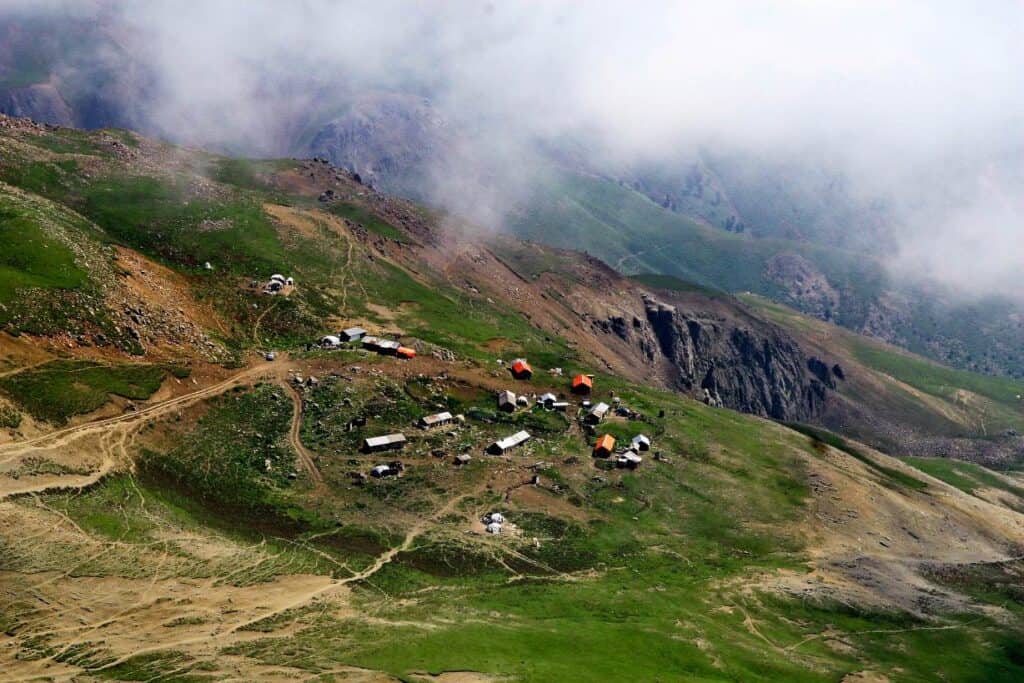 Olesbelangah village in Gilan, Iran