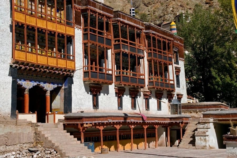 Hemis monastery one of the famous monasteries in Ladakh