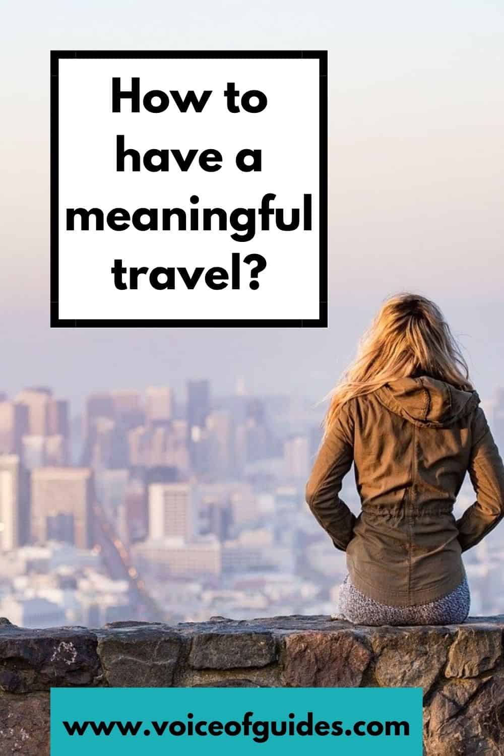 travel for good meaning