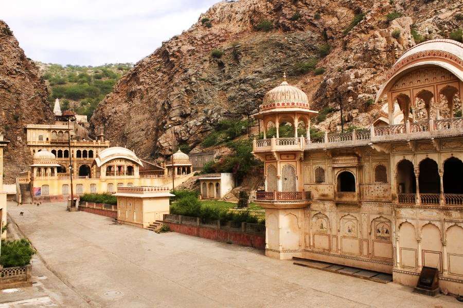 The monkey temple, a hidden place near Jaipur