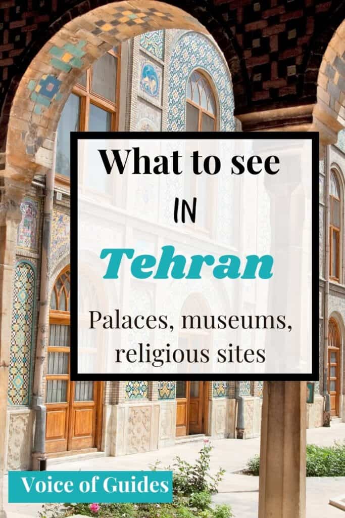 Are planning a culture travel to Tehran but you do not know what exactly you should visit? Tehran has some famous museums, like the National Treasury, places like the Niaravan and the Golestan and severeal religious places including mosques and churches #museums Tehran #Golestan Tehran #Palaces Tehran # Persian culture