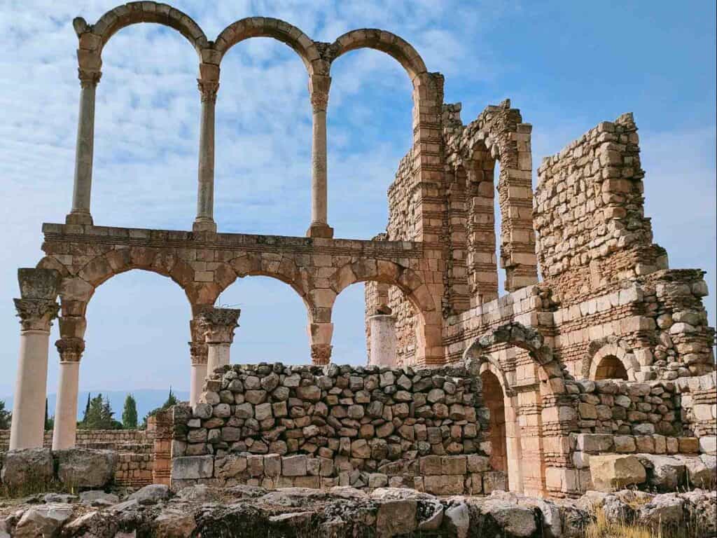 Anjar ruins