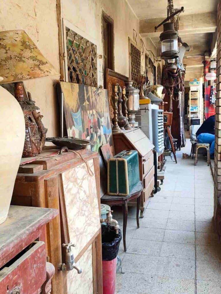 Antique market in Baghdad