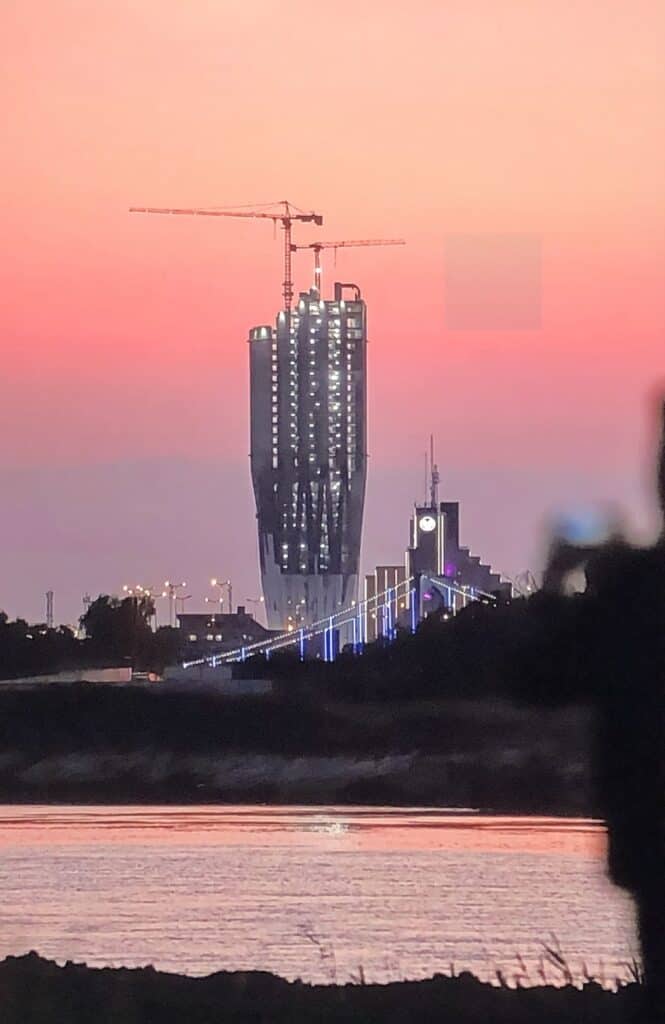 Baghdad Central Bank tower building