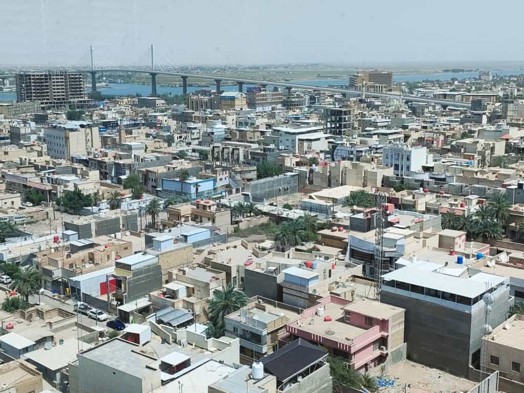 View of Basra from the Basra hotel