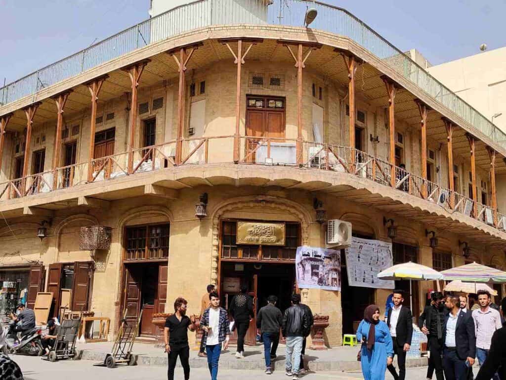 Shabandar cafe in Baghdad