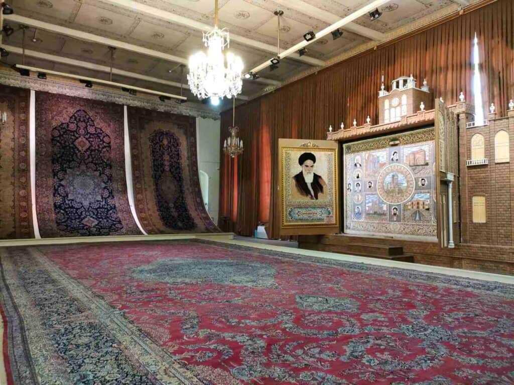 The carpet museum in the municipality Palace of Tabriz