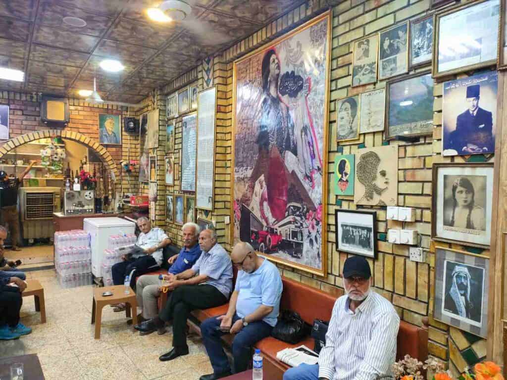 Umm Kulthum cafe Baghdad