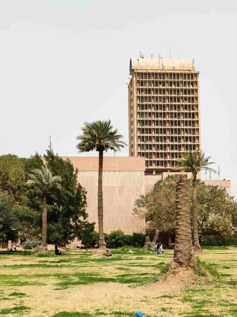 University of Baghdad central tower