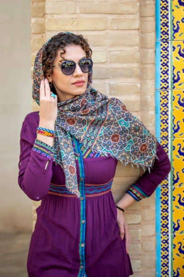 fashionable woman clothing in Iran 