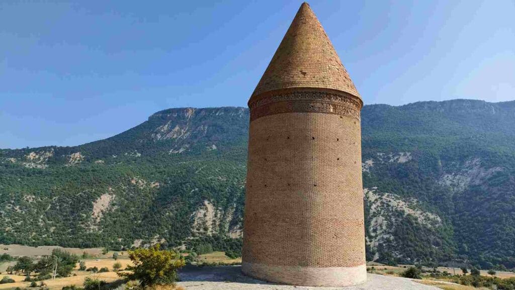 Radkan tower near Kordkuy in Golestan