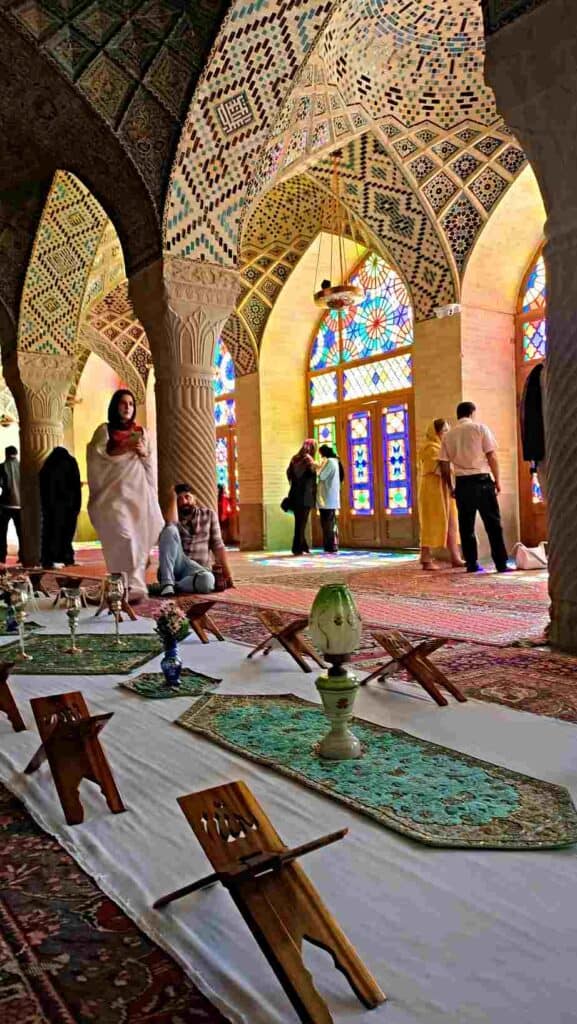 Nasir al-molq (pink mosque) in Shiraz