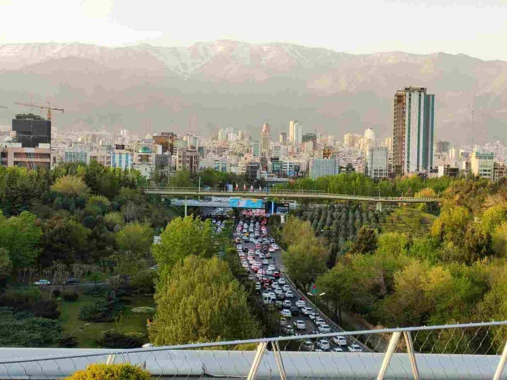 Tehran Tabiat bridge