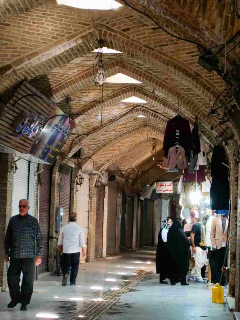 Zanjan historic bazaar