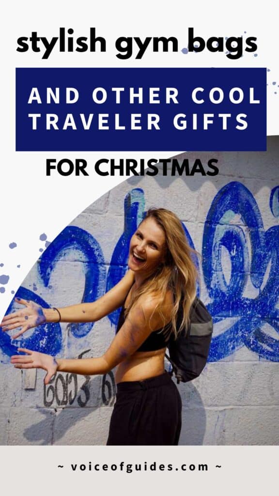 Are you looking for a Christmas gift guide for travelers? This post contains 20 useful gift ideas for men and women travelers that they will actually use including travel gift ideas for backpackers, digital nomads and travel home decoration.