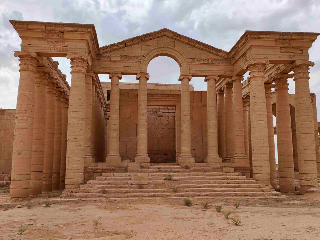 Temple of Hatra in Iraq