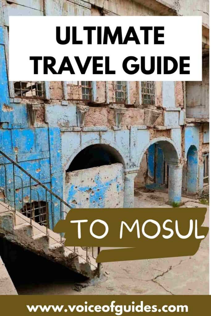 pinterest pin about visiting Mosul in Iraq