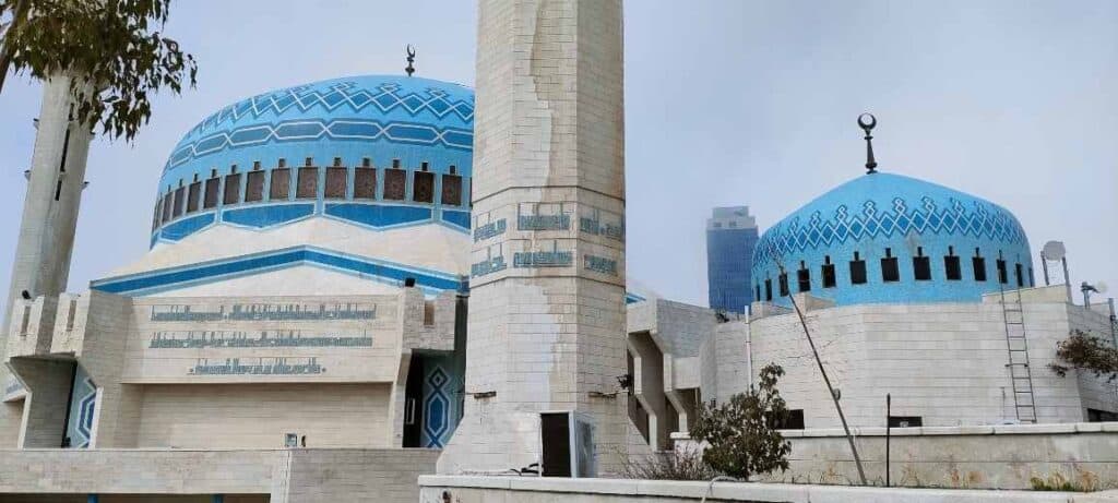 King Abdullah I mosque in Amman