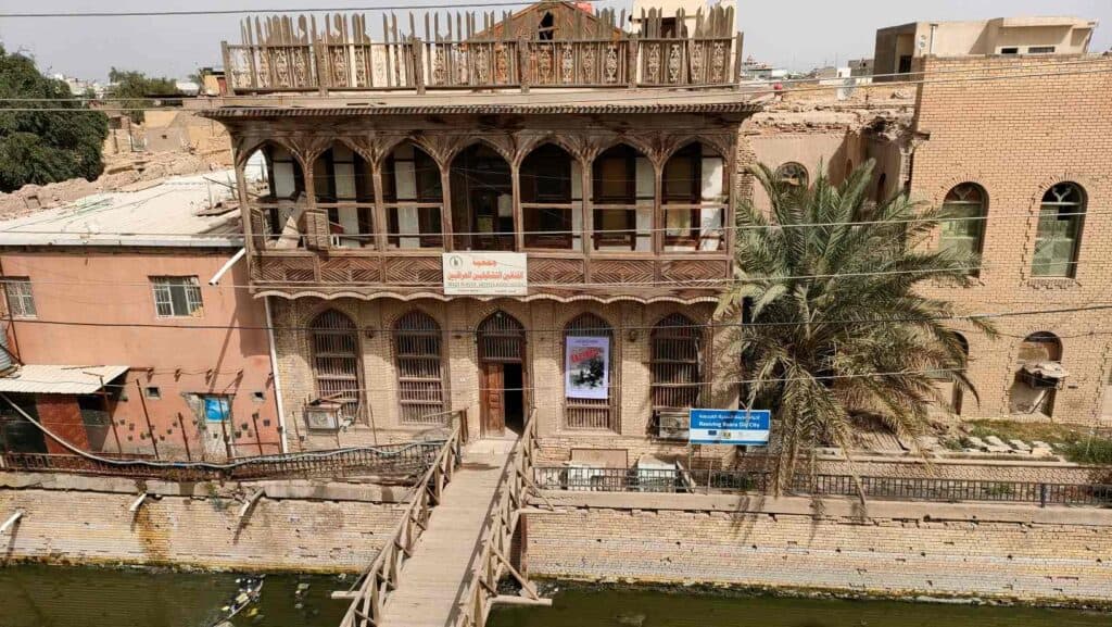 Typical Shansheel house of Basra