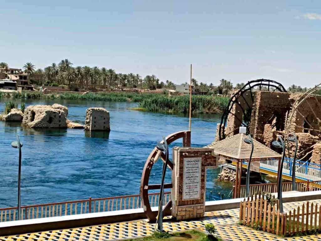 Water wheels in Hit in Anbar province, Iraq, an interesting thing to do in Iraq