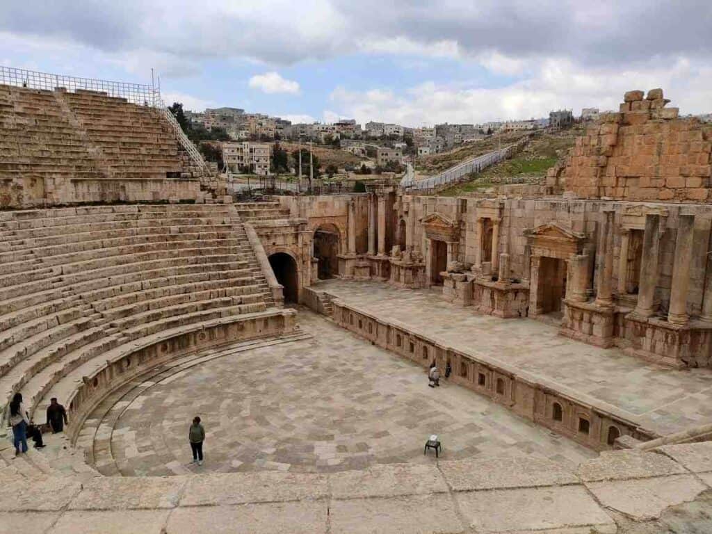 Northern theater in Jerash