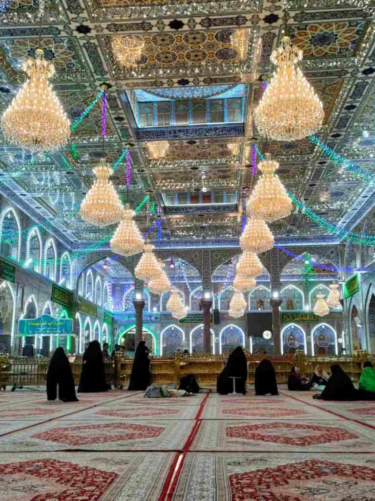 Karbala, the holy shrine of Imam Hussein in Iraq, one of the most beautiful places to visit in Iraq