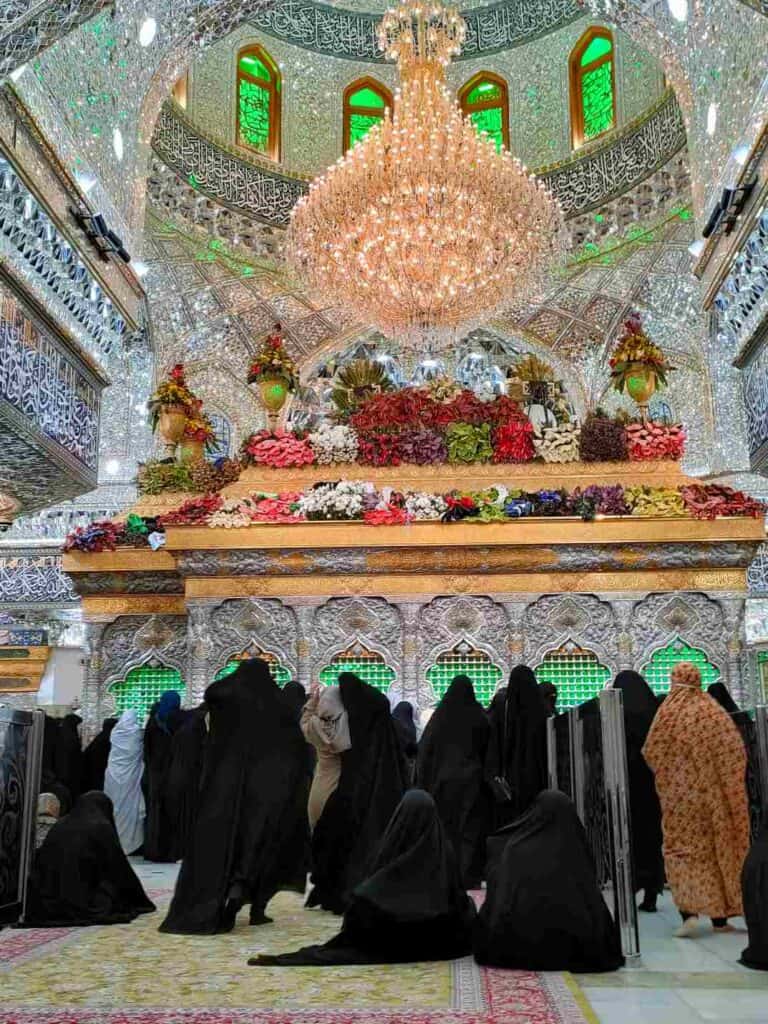 Karbala, the holy shrine of Imam Hussein in Iraq, one of the most beautiful places to visit in Iraq
