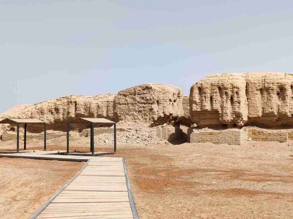 Kish archeological site in Iraq