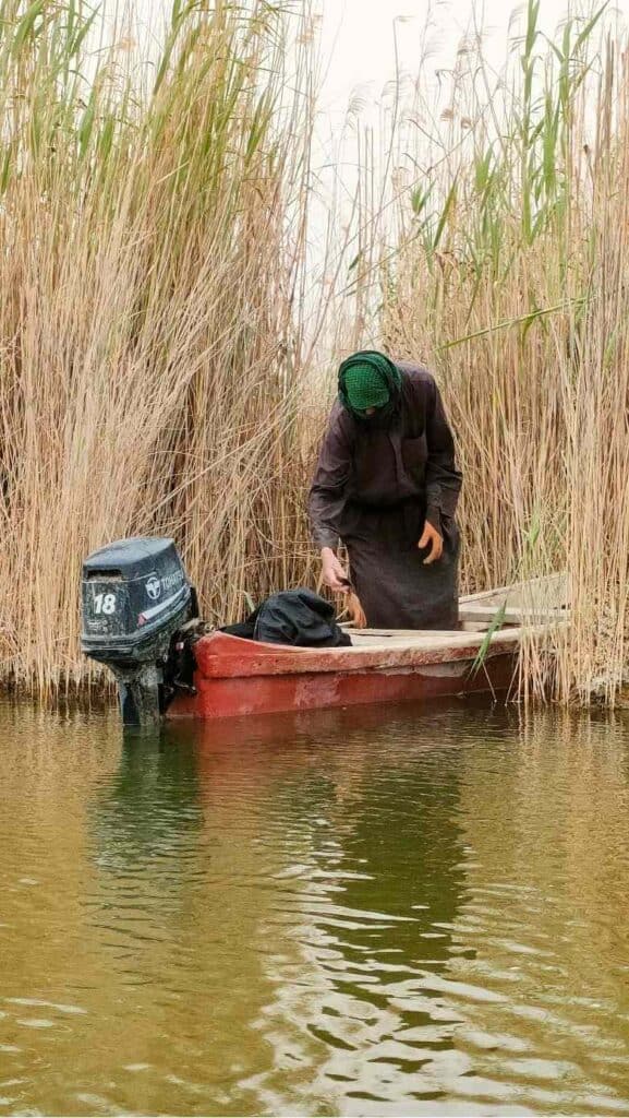 Life on the water in the Mesopotamian Marshes, one of the best things to do in Iraq