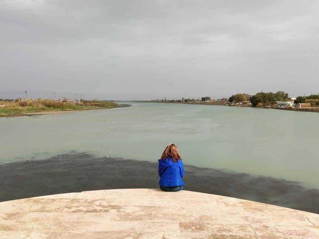 Qurnah, the confluence of Tigris and Euphrates rivers