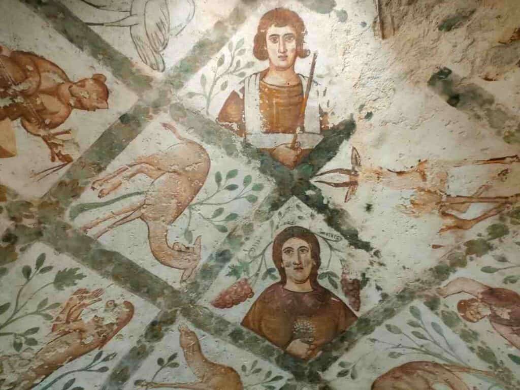 Quyasr Amra frescos, Jordab desert castles