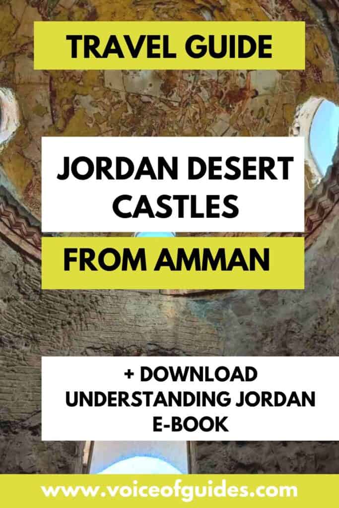 The Jordan desert castle loop makes a perfect one day trip fro Amman. The castles are an off-the-beaten track destination in Jordan. Here you find all the information on how to visit them and all you need to know about each castle. 