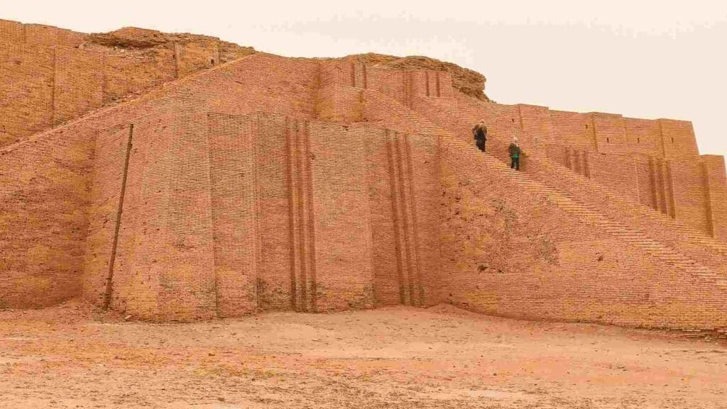 ziggurat of Ur in Iraq