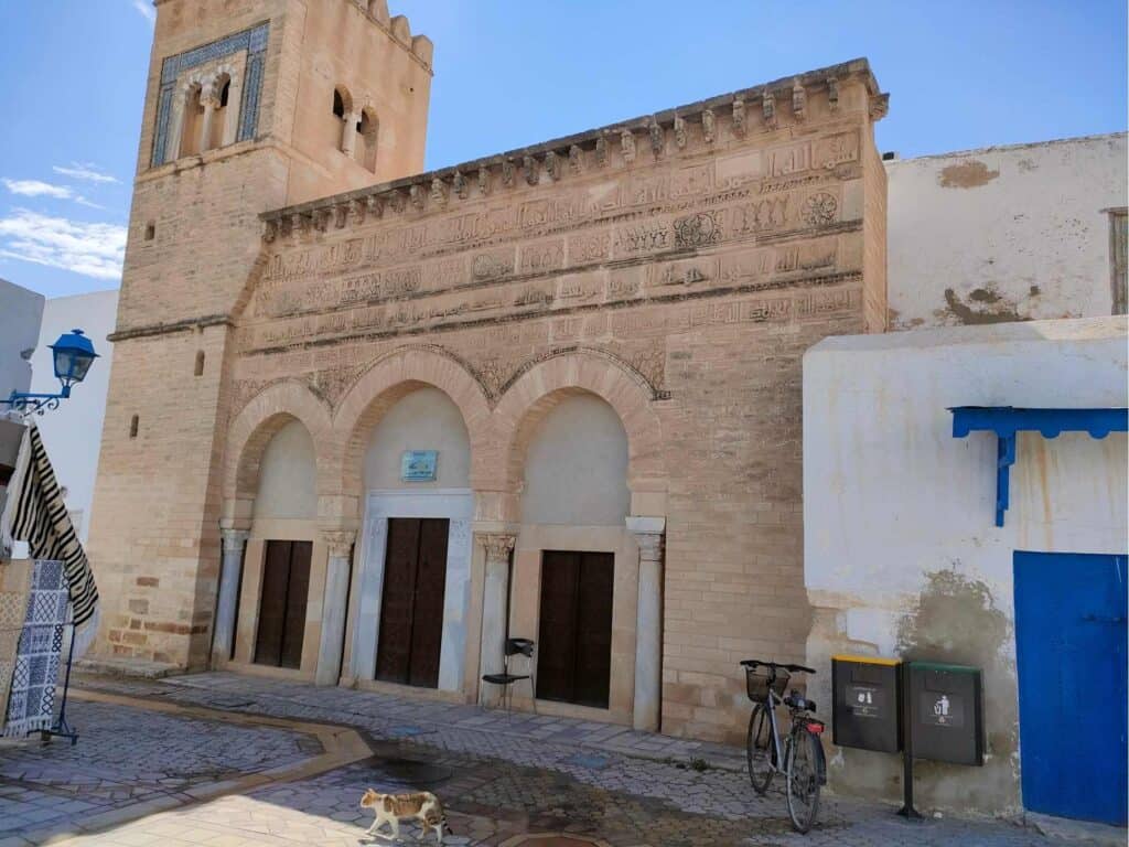 Kairouan mosque of the three doors