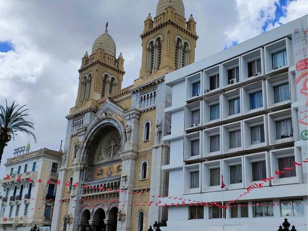 Cathedral of St.Vincent de Paul in Tunis