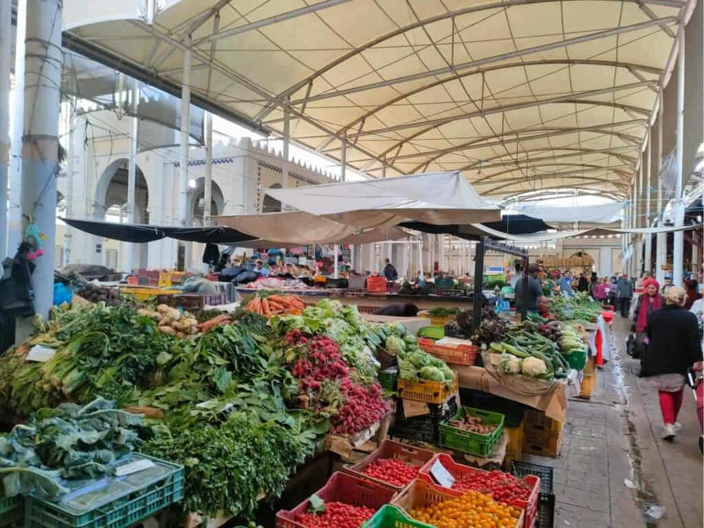 Tunisia central market