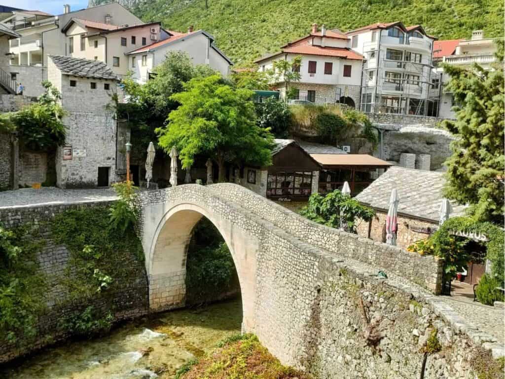 crooked bridge Mostar