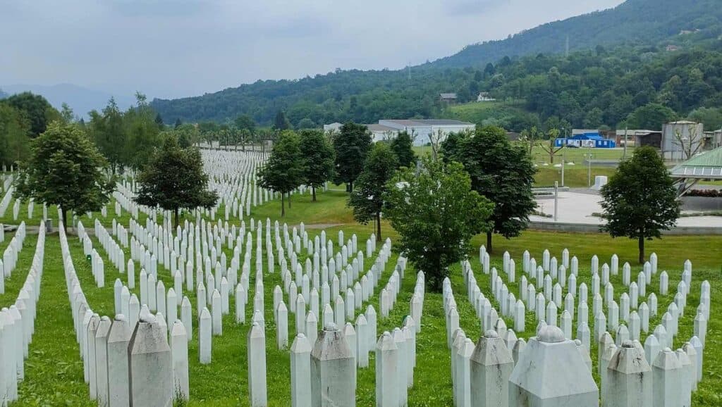 Srebrenica Potocari memorial