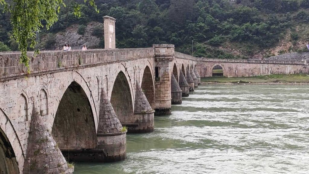 The Mehmed Paša Sokolović Bridge on the Drina