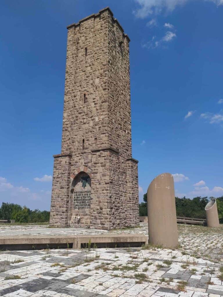 Gazimestan, the memorial of the Kosovo Battle