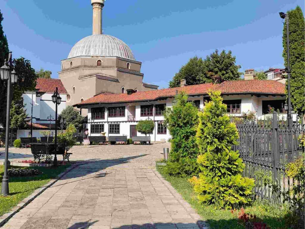 Bajrakli mosque and Museum of the League of Prizren